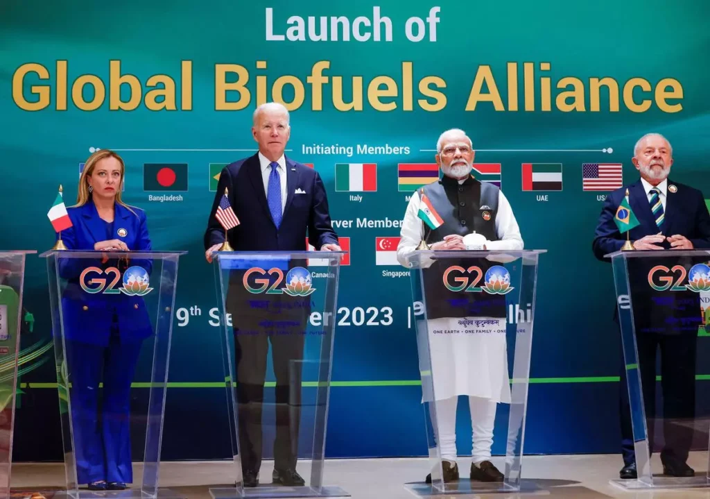 India Launches Global Biofuel Alliance at G20 Summit to Drive Clean Energy Revolution